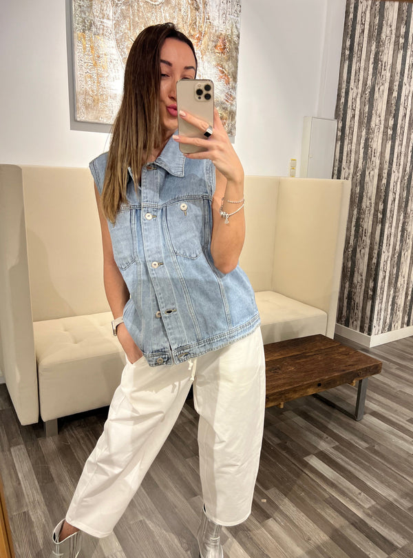 Jeans Weste Vzenta